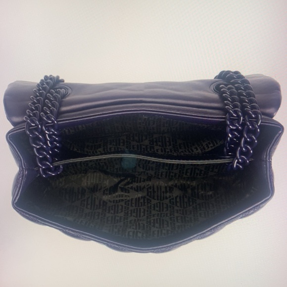 - KURT GEIGER LONDON KENSINGTON DRENCH LEATHER SHOULDER BAG - Picture 7 of 10